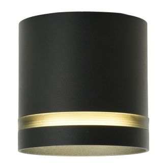 Светильник потолочный Feron HL461 Barrel 12W, 230V, GX53, черный, 51938
