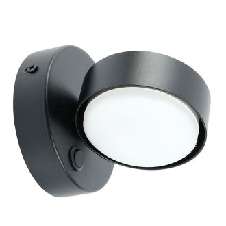 Светильник настенный Feron HL4601 12W, 230V, GX53, черный, 51941