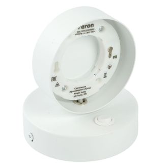 Светильник настенный Feron HL4601 12W, 230V, GX53, белый, 51942