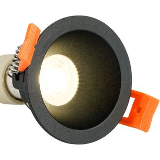 Светильник встраиваемый Feron DL1100 потолочный MR11 G5.3, GU10 черный, 51943