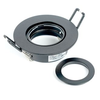 Светильник встраиваемый Feron DL1101 потолочный MR11 G5.3, GU10 черный, 51947