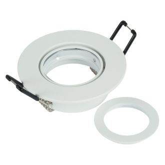 Светильник встраиваемый Feron DL1101 потолочный MR11 G5.3, GU10 белый, 51948