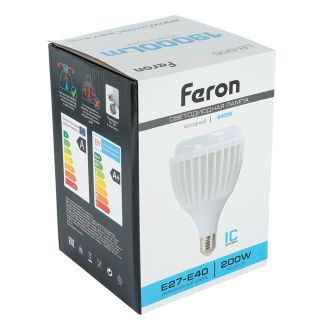 Лампа светодиодная Feron LB-655 E27-E40 200W 175-265V 6400K, 51949