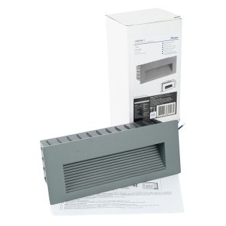 Светодиодный светильник Feron LN012-1 встраиваемый 5W 4000K, IP65, серый, 51955