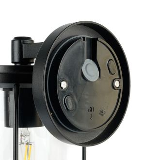 Светильник садово-парковый Feron PL791 на стену вниз 40W 220-240V E27, черный, 51965