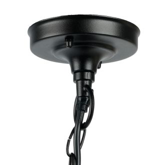 Светильник садово-парковый Feron PL795 на цепочке 100W 220-240V E27, черный, 51966