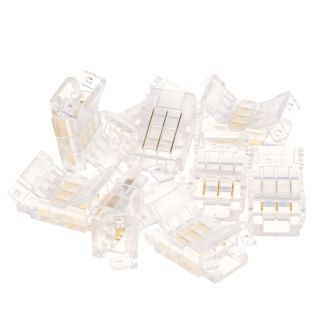 Соединитель лента-лента 10мм для CCT SMD ленты шириной 8 мм, LD169, Feron, 52000 (комплект 10 шт.)
