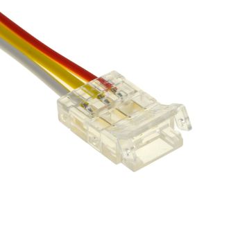 Соединитель провод лента-лента 10 мм для CCT SMD ленты шириной 8 мм, LD170, Feron, 52001 (комплект 5 шт.)