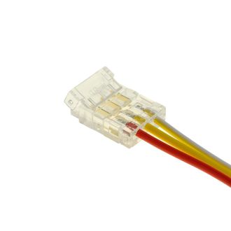 Соединитель провод лента-лента 10 мм для CCT SMD ленты шириной 8 мм, LD170, Feron, 52001 (комплект 5 шт.)