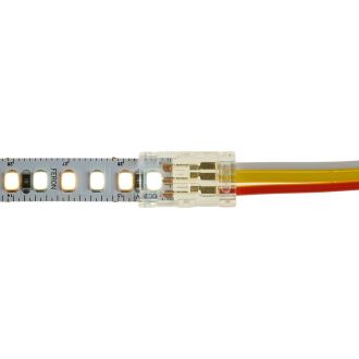 Соединитель провод лента-лента 10 мм для CCT SMD ленты шириной 8 мм, LD170, Feron, 52001 (комплект 5 шт.)