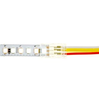 Соединитель лента-блок питания 10мм для CCT SMD ленты шириной 8 мм, LD171, Feron, 52002 (комплект 5 шт.)