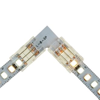 Соединитель угловой 10мм для ленты CCT SMD ленты шириной 8 мм, LD172, Feron, 52003 (комплект 10 шт.)