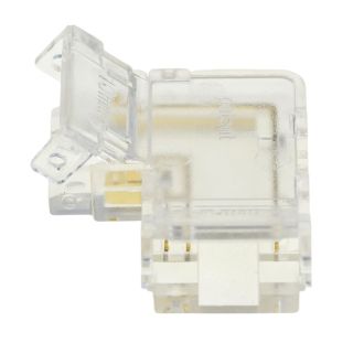 Соединитель угловой 12мм для ленты CCT COB шириной 10 мм, LD174, Feron, 52005 (комплект 10 шт.)