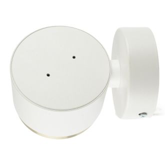 Светильник настенный Feron HL4598 Barrel DUET 12W, 230V, GX53, белый + золото IP20, 52020