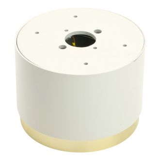 Светильник потолочный Feron Barrel DUET HL459 12W, 230V, GX53, белый + золото IP20, 52022