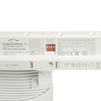 Светодиодный светильник Feron TR Reflex трековый на шинопровод 40W, 3500 Lm, 4000К, 36 градусов, белый, 3х фазный с функцией выбора мощности, 52058