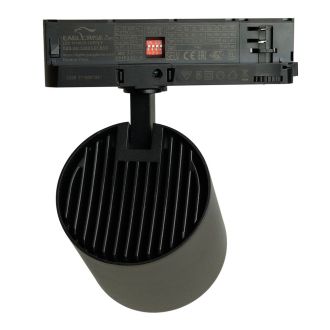 Светодиодный светильник Feron TR Reflex трековый на шинопровод 40W, 3500 Lm, 4000К, 36 градусов, черный, 3х фазный с функцией выбора мощности, 52059