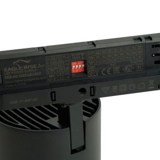 Светодиодный светильник Feron TR Reflex трековый на шинопровод 40W, 3500 Lm, 4000К, 36 градусов, черный, 3х фазный с функцией выбора мощности, 52059
