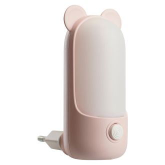 Светильник ночник Feron FN1172 0,8W 220V, розовый, 52061