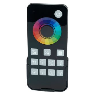 Контроллер RGB с пультом, таймером и визуализатором звука, 12-24-48V, Feron LD483, 52098