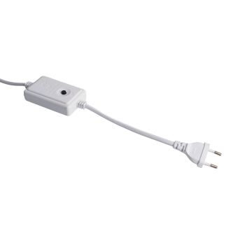 Лента светодиодная, 77SMD(5050)/м 8Вт/м 220V IP67 10м, RGB, FERON LS720 с 1 контроллером, 2 заглушками, 10 крепежами в комплекте, 52111 (комплект 10 шт.)