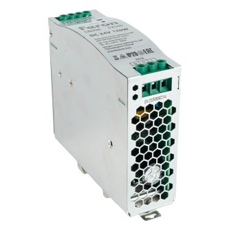 Трансформатор электронный на DIN-рейку 120W 24V 40*125.2*113.5мм IP20, LB008, Feron, 52135