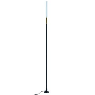 Светильник уличный светодиодный Feron DH2101, 1W, DC24V, низковольтный, 3000K, черный/золотой, 15*15*793, 52191