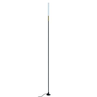Светильник уличный светодиодный Feron DH2101, 1W, DC24V, низковольтный, 3000K, черный/золотой, 15*15*1093, 52192
