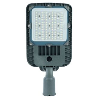 Светодиодный уличный консольный светильник Feron серии TR 100W 5000K AC90-300V, СЕРЫЙ, 53025