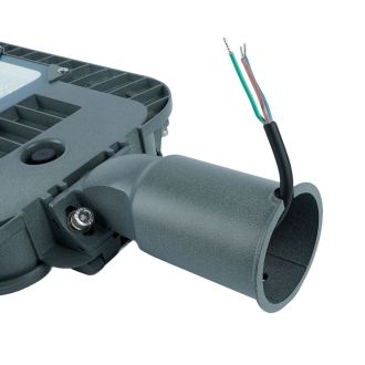 Светодиодный уличный консольный светильник Feron серии TR 100W 5000K AC90-300V, СЕРЫЙ, 53025
