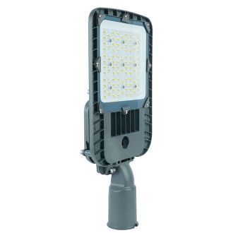 Светодиодный уличный консольный светильник Feron серии TR 100W 5000K AC90-300V, СЕРЫЙ, 53025