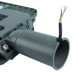 Светодиодный уличный консольный светильник Feron серии TR 150W 5000K AC90-300V, СЕРЫЙ, 53026
