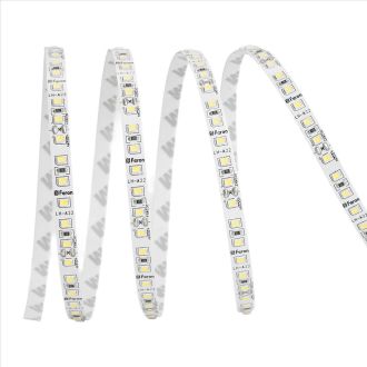 Светодиодная LED лента Feron LS501, 120SMD(2835)/м 11Вт/м 24V 30000*8*1.22мм 3000К 30м IP20, 53086