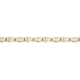 Светодиодная LED лента Feron LS502, 180SMD(2835)/м 16Вт/м 24V 30000*10*1.22мм 3000К 30м IP20, 53089