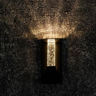 Светильник уличный светодиодный Feron DH2201 Катар 5W, 90*43*210мм, 3000К, черный (на стену вверх), 53093