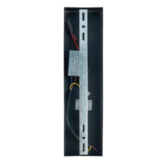 Светильник уличный светодиодный Feron DH2202 Катар 10W, 90*43*360мм, 3000К, черный (на стену вверх/вниз), 53094