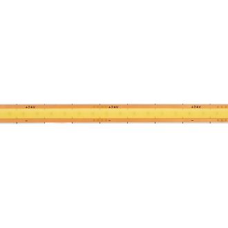 Лента светодиодная COB 720SMD(2110) 10Вт/м 24V 5000*8*1.8мм IP20 3000К, LS536 FERON СВОБОДНЫЙ РЕЗ, 53097