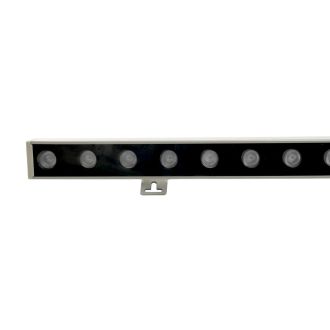 Светодиодный линейный прожектор для подсветки стен, синий, 970*40*25mm, 24W DC24V, IP65, Feron LL-893-1, 53125