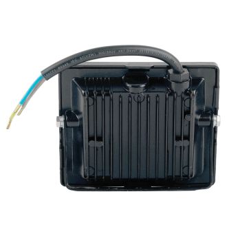 Светодиодный прожектор FERON с датчиком освещенности LL-981 IP65 30W 6400K черный, 53141