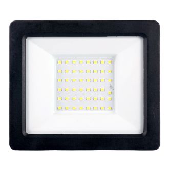 Светодиодный прожектор FERON с датчиком освещенности LL-982 IP65 50W 6400K черный, 53142