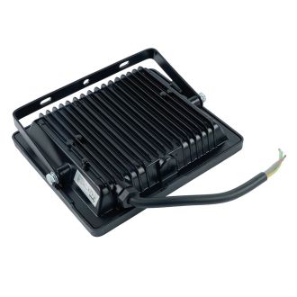 Светодиодный прожектор FERON с датчиком освещенности LL-982 IP65 50W 6400K черный, 53142