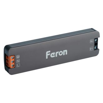 Трансформатор электронный для светодиодной ленты 100W 24V 123*33.8*13мм IP20 (драйвер), LB010 FERON, 53146