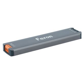 Трансформатор электронный для светодиодной ленты 150W 24V 153*33.8*13мм IP20 (драйвер), LB010 FERON, 53147