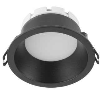 Светильник потолочный встраиваемый, 15W 230V GX53, черный, круг, без лампы, DL512, Feron, 53306