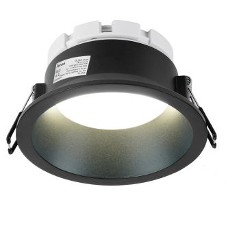 Светильник потолочный встраиваемый, 15W 230V GX53, черный, круг, без лампы, DL512, Feron, 53306