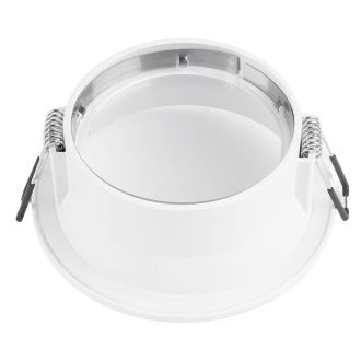 Светильник потолочный встраиваемый, 15W 230V GX53, белый, круг, без лампы, DL513, Feron, 53307