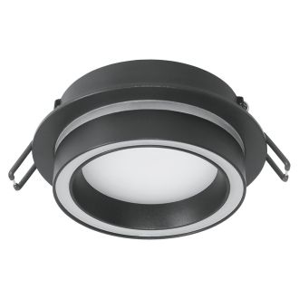 Светильник потолочный встраиваемый, 15W 230V GX53, черный, круг, без лампы, DL514, Feron, 53310