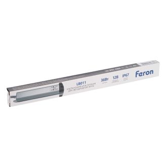 Трансформатор электронный для светодиодной ленты 36W 12V IP67 (драйвер), LB011 FERON, 53314