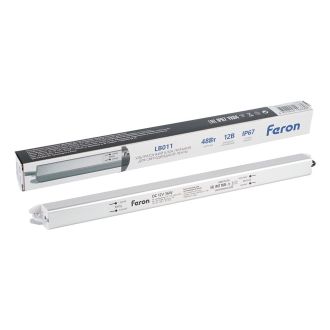 Трансформатор электронный для светодиодной ленты 48W 12V (драйвер), LB011 FERON, 53315