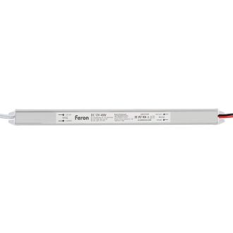 Трансформатор электронный для светодиодной ленты 48W 12V (драйвер), LB011 FERON, 53315